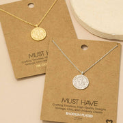 Mini Saint Christopher Necklace