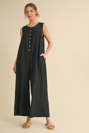 Textured Jumpsuit
