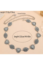 Metal Heart Waist Chain Belt