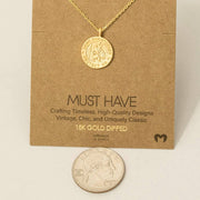 Mini Saint Christopher Necklace