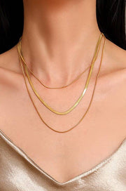 LAYERED CHAIN NECKLACE