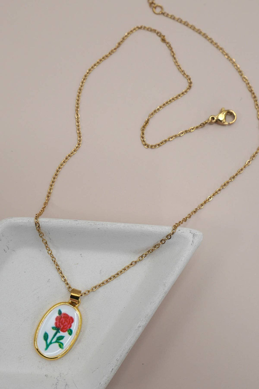Ceramic Pendant Necklace