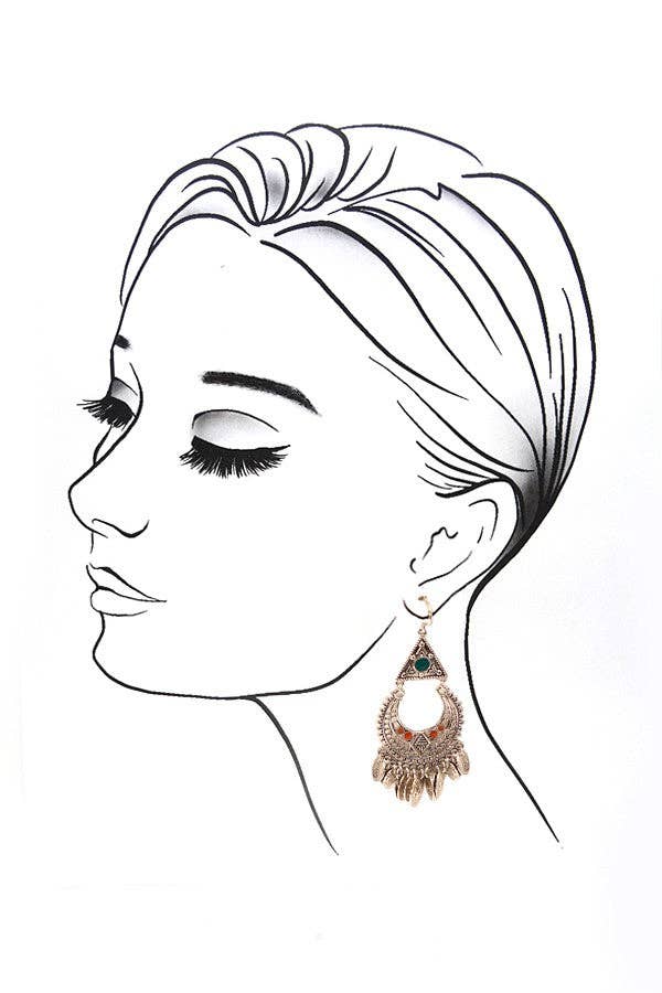 BOHO CHANDELIER EARRINGS