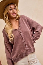 Frosted Mocha Cardigan