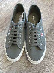 Grey Consign Superga Sneakers, 8