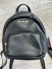 Black Michael Kors Backpack
