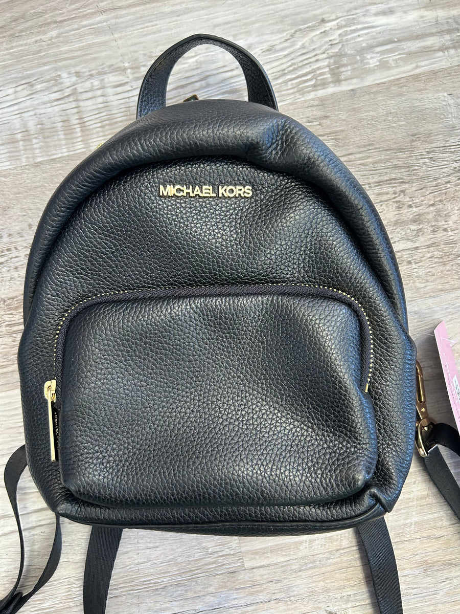 Black Michael Kors Backpack