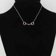 Horse Bit Chain Necklace