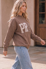 Pray Patchwork Sweatshirt