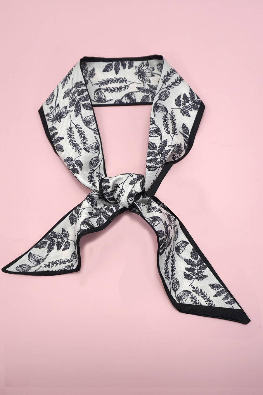 SOFT SILKY SKINNY TWILLY SCARF NECKLACE WRAP