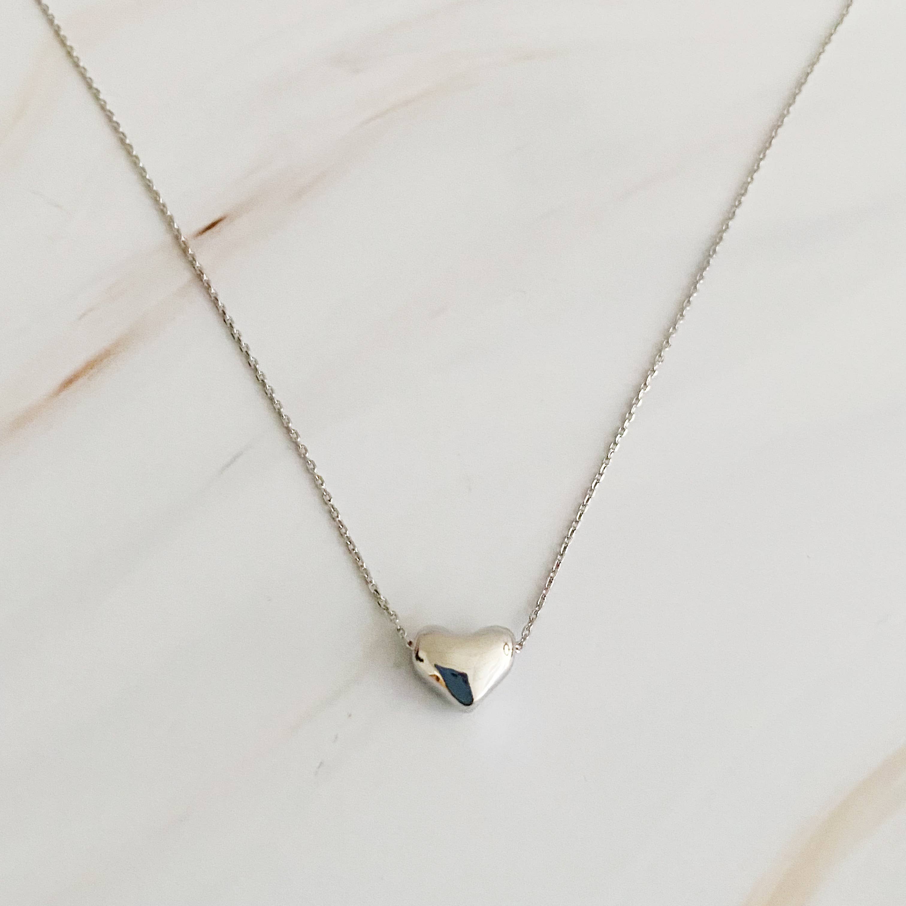 Love Bean Heart Necklace