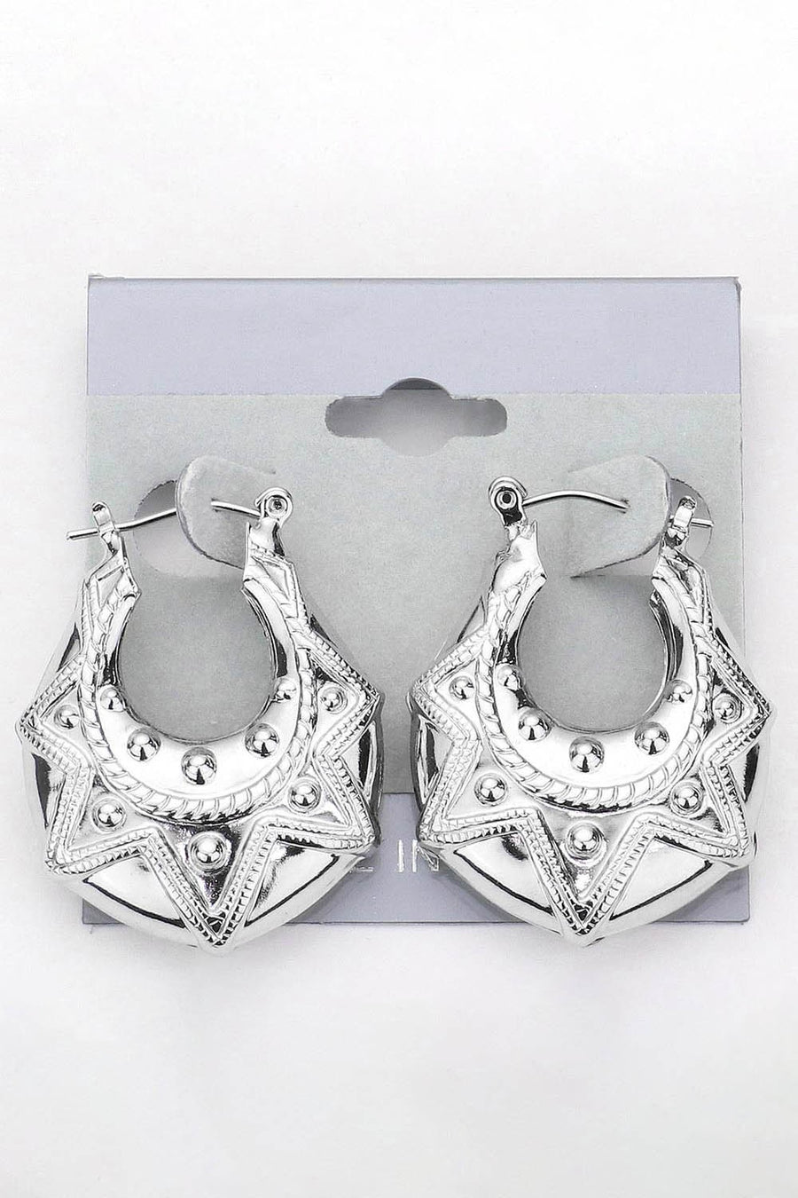 Doorknocker Hoop Earrings