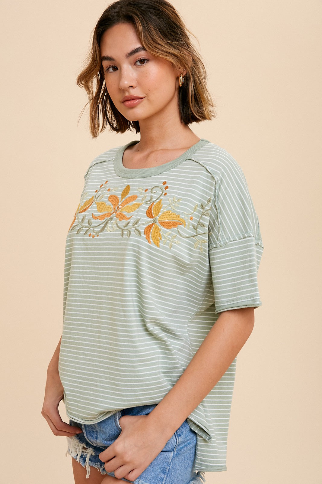 Colby Embroidered Top
