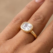 Bezel Set Cz Ring