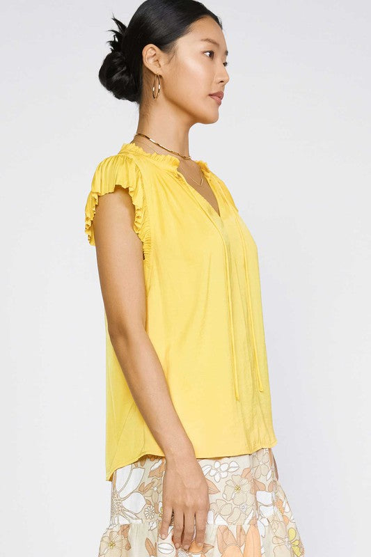 Sunny Yellow Top