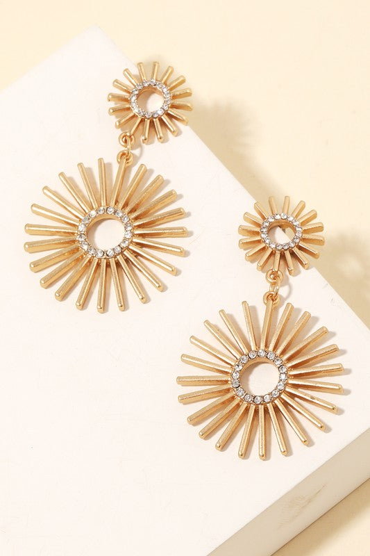 Starburst Dangle Earrings