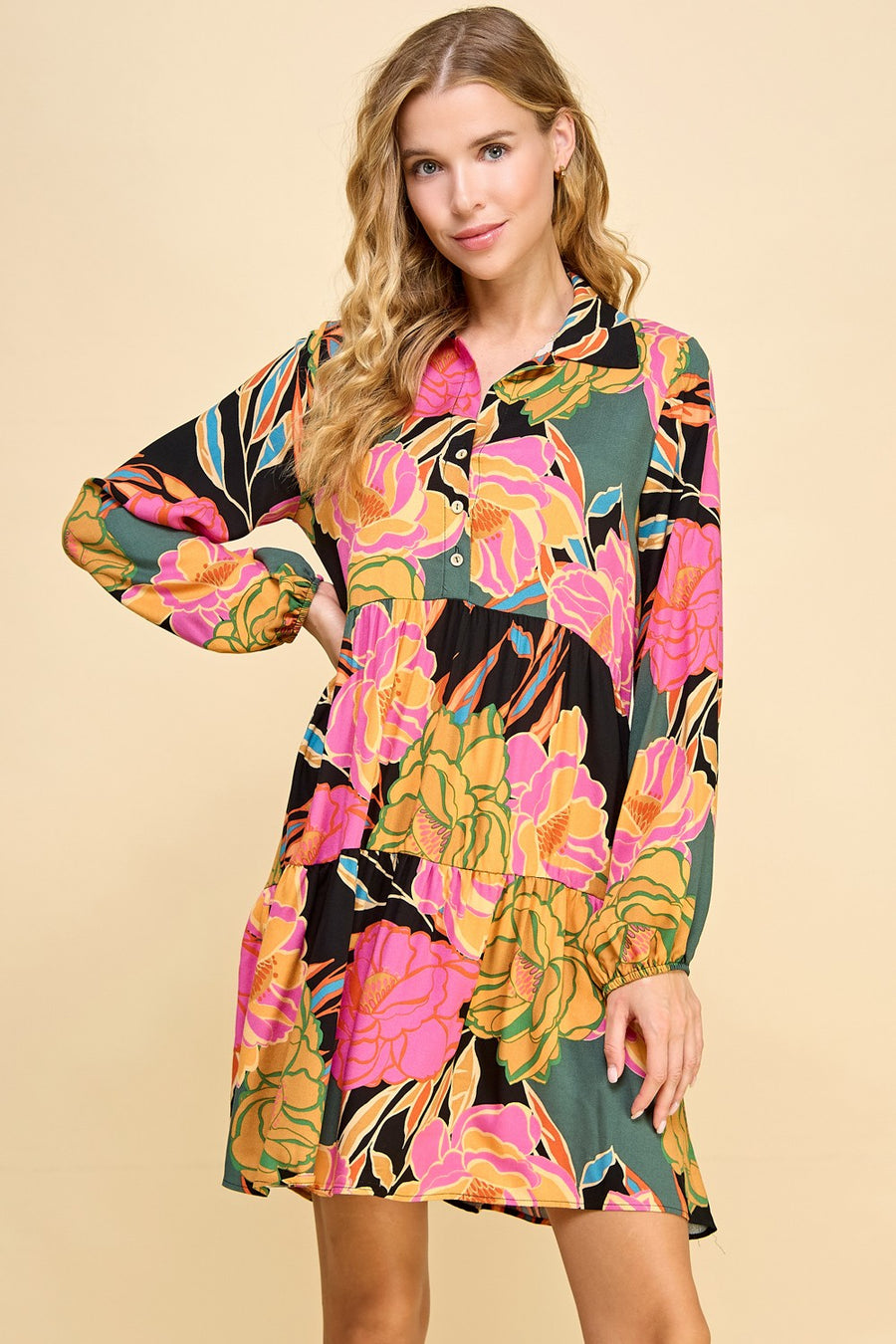 Farah Floral Dress