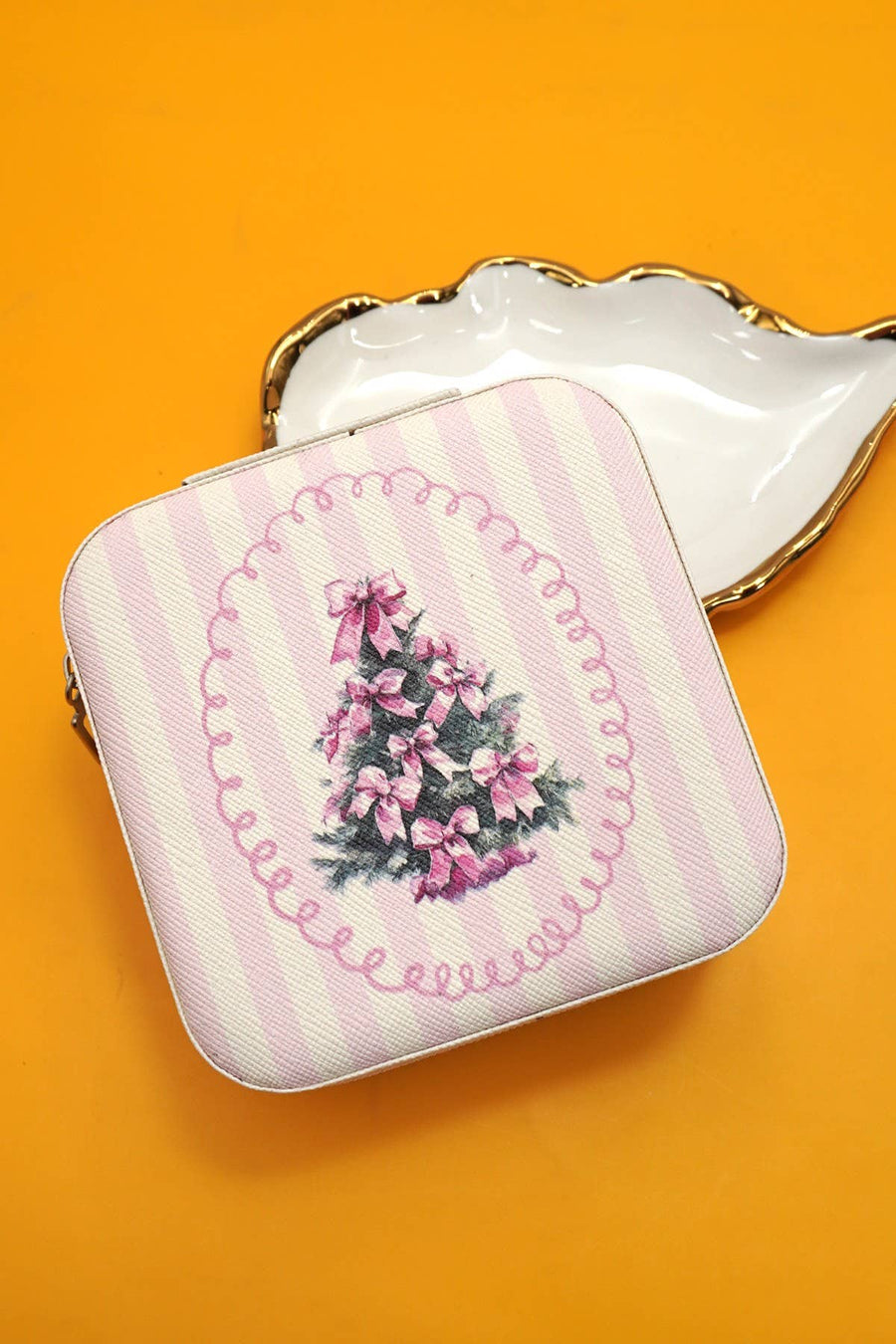 Travel Jewelry Box- Christmas