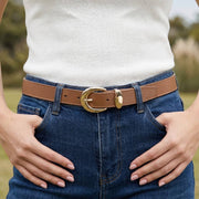 Crescent Buckle  Belt