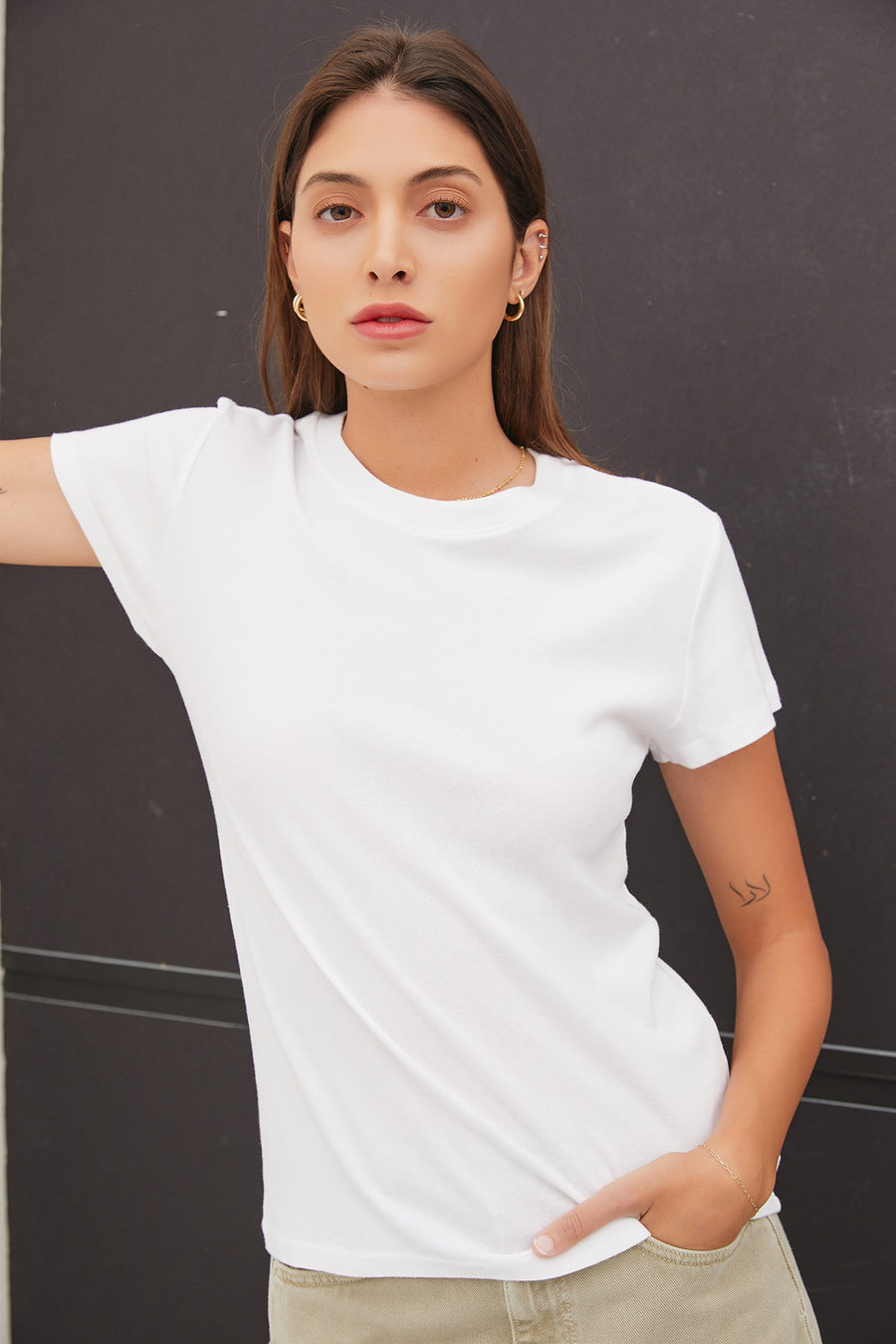 Classic White Tee