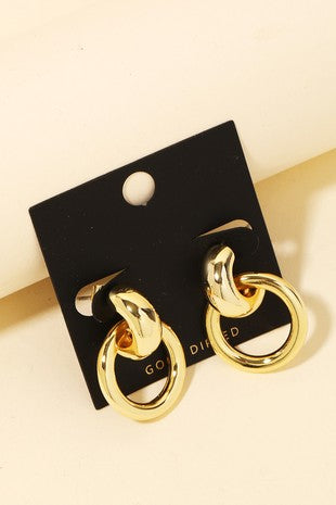 Door Knocker Dangle Earrings