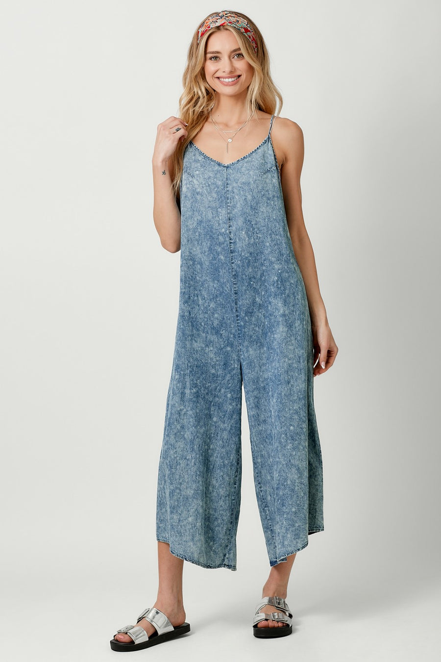 Tencel Washed Jumpsuit