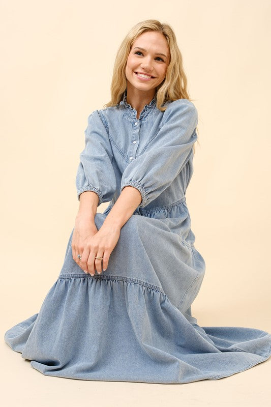 Avery Denim Dress