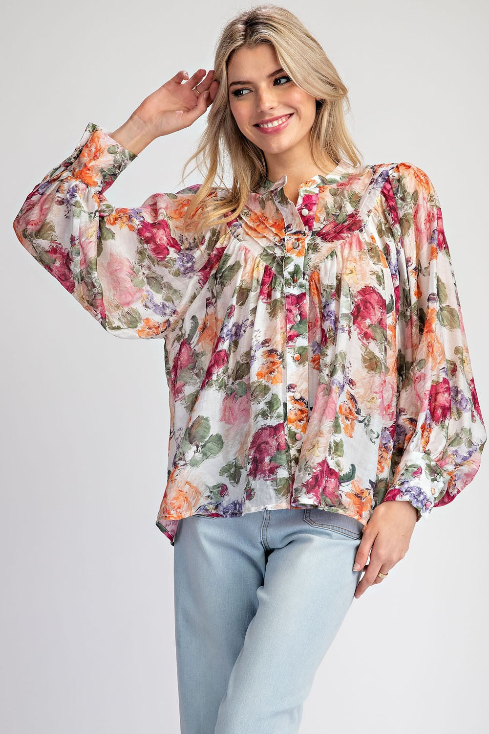 Vintage Floral Top