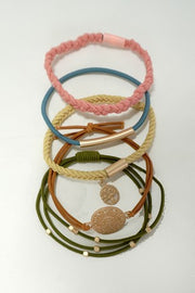 Boho Dual Function Knot Bracelet Hair Ties