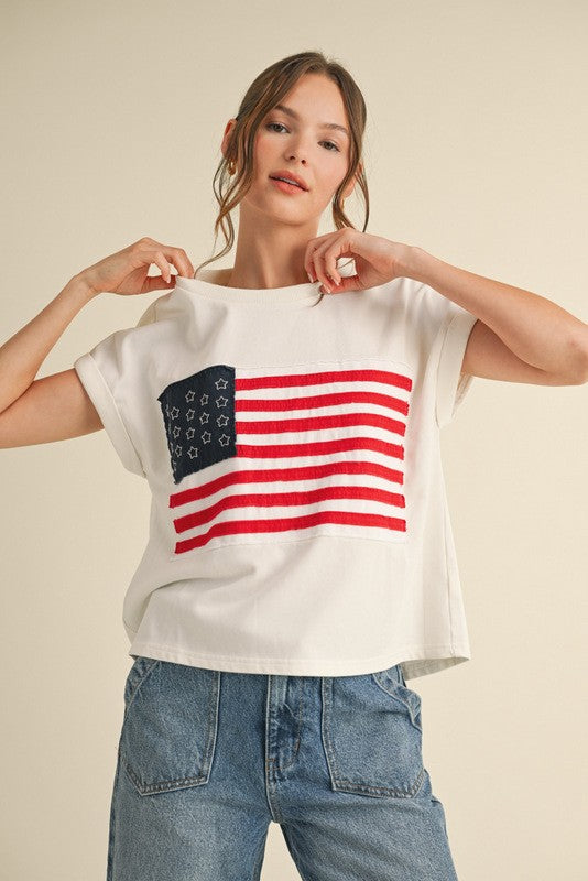 American Flag Top