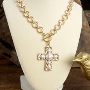 Primitive Cross Necklace