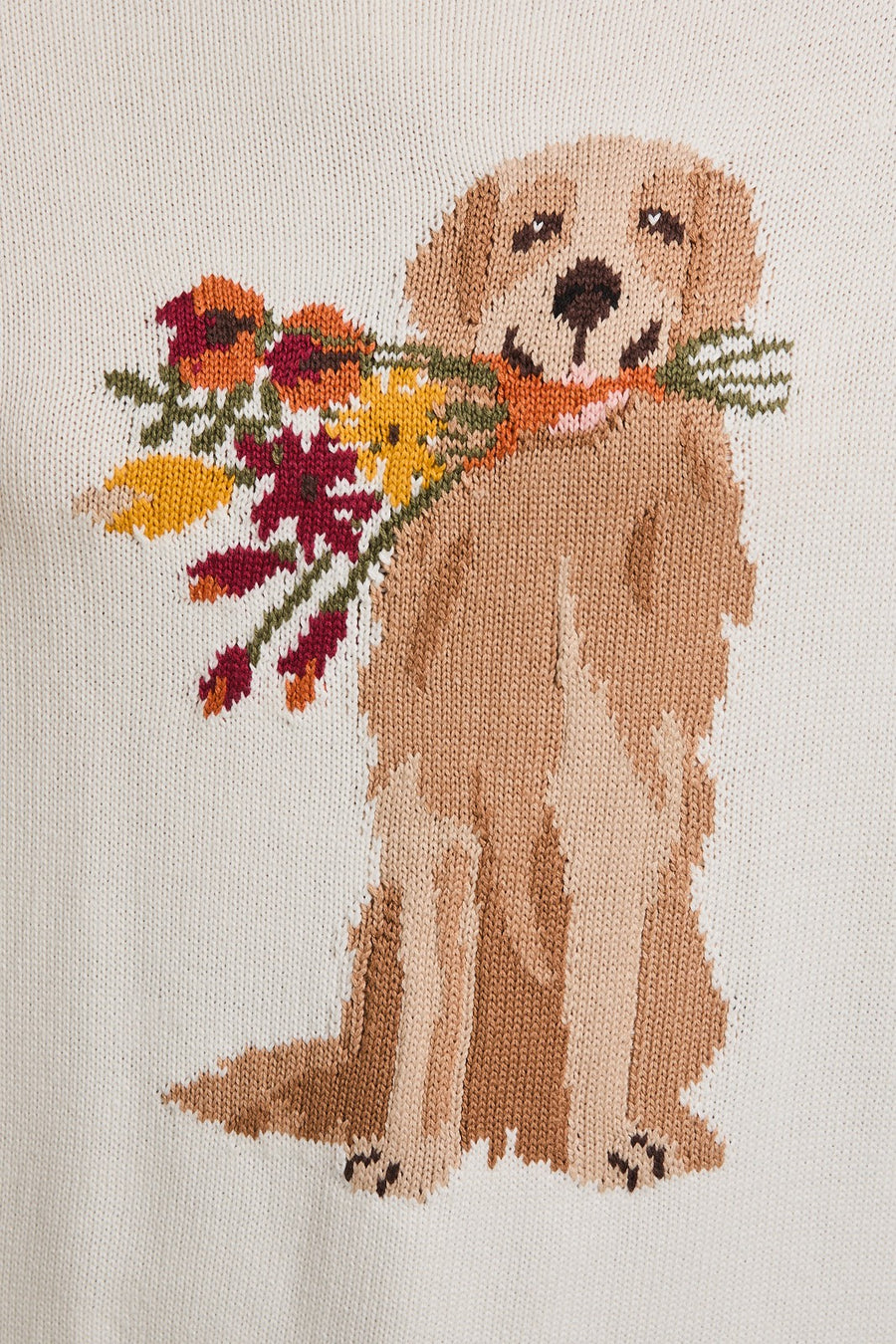 Dog Graphic Sweater