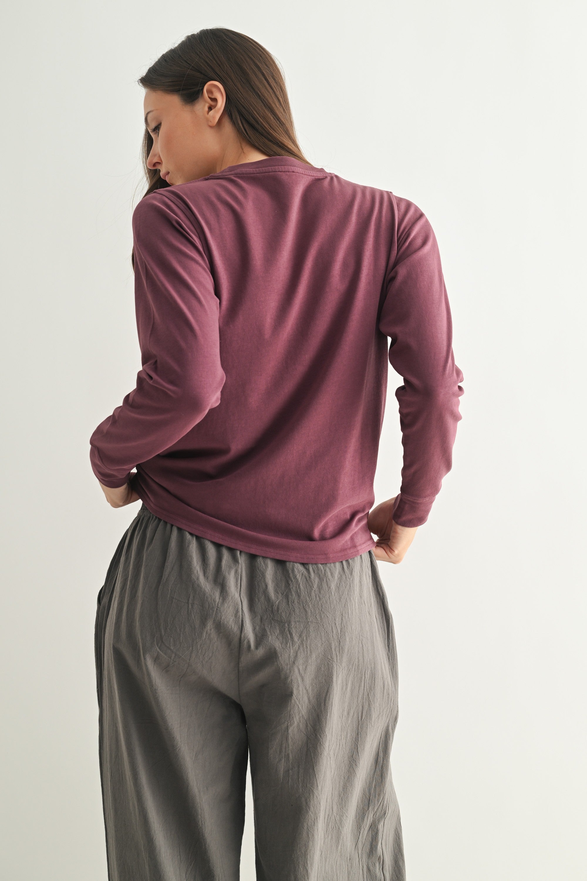 Stonewash Boxy Long Sleeve