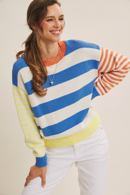 Bold Stripe Sweater