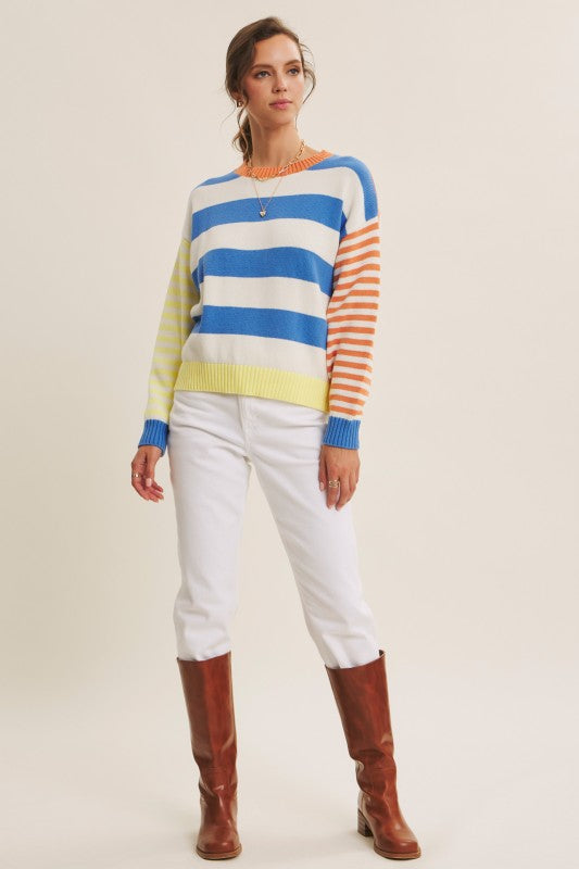 Bold Stripe Sweater