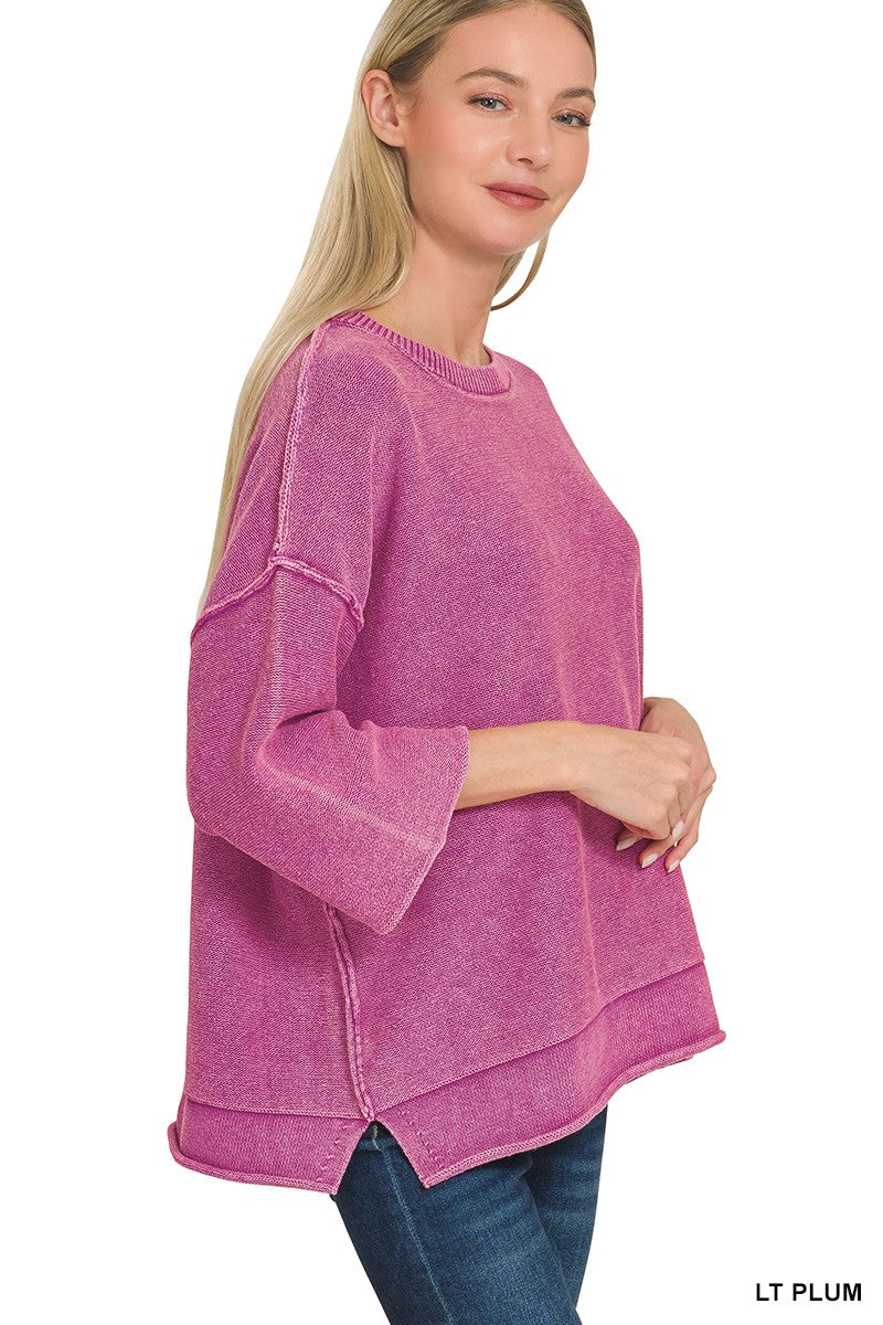 Plum Sweater