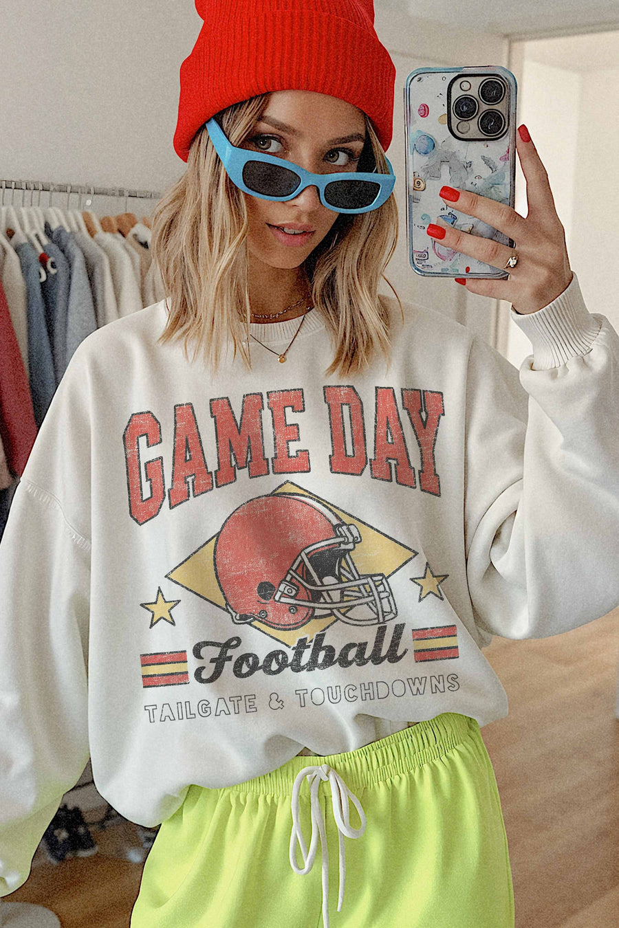 Gameday Football Graphic Sweatshirt