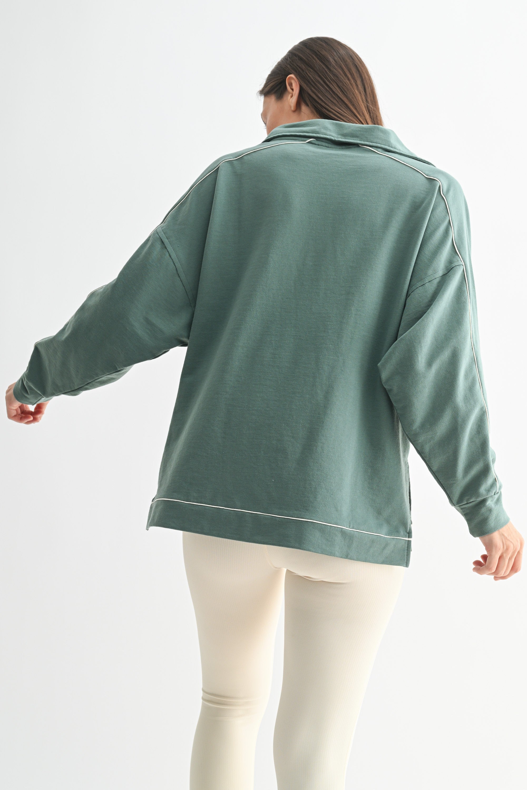 Coastline Collared Pullover