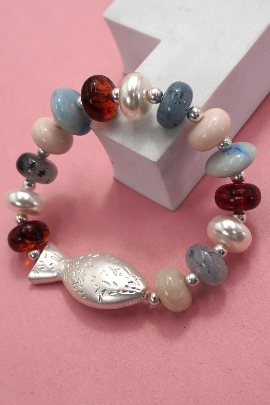 Multi Beaded Fish Bracelets