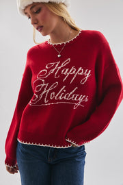 Happy Holidays Sweater
