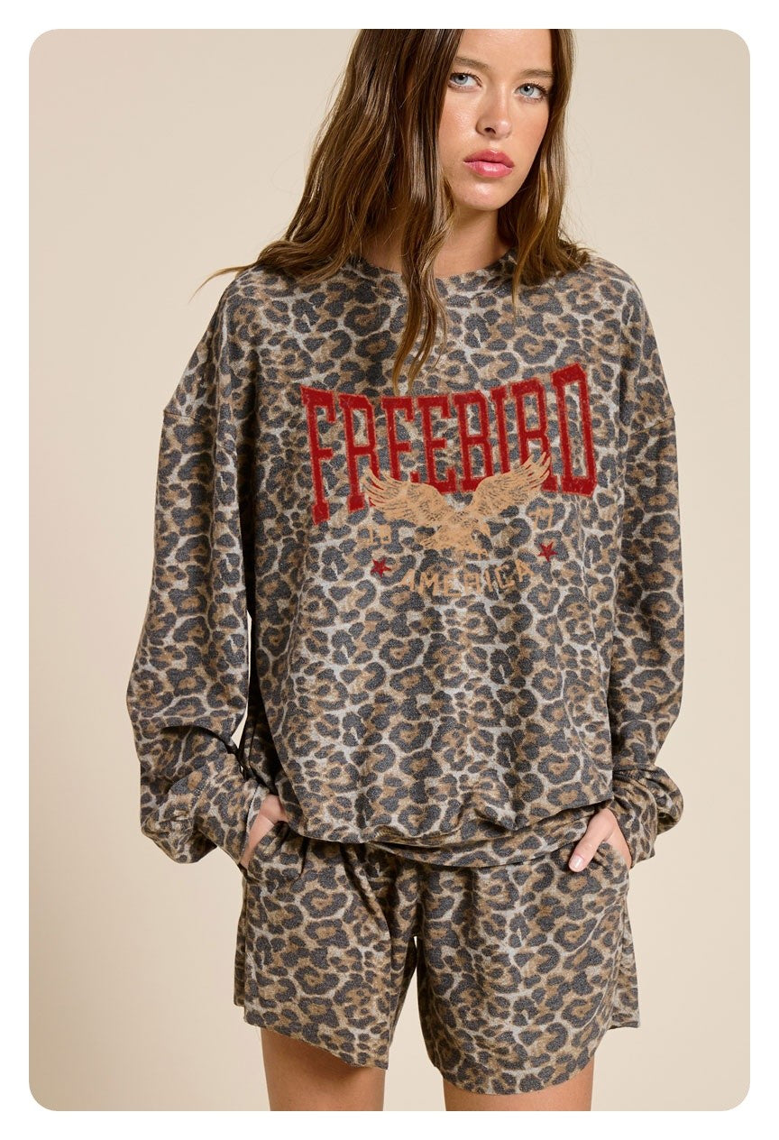 Free Bird 1977 Graphic Top