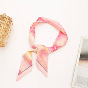 SOFT SILKY SKINNY TWILLY SCARF NECKLACE WRAP