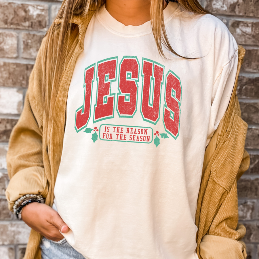 Jesus Is The Reason for The Season Christmas Tee