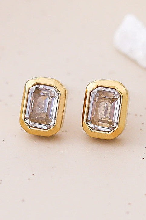 Crystal Stud Earrings