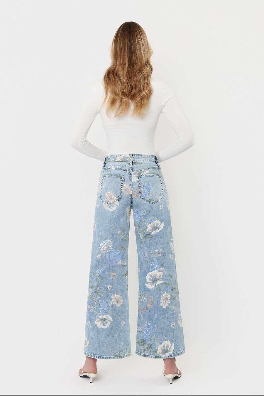 Floral Jeans