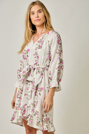 Rosevine Wrap Dress