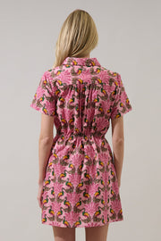 Peacock Bay Mini Dress