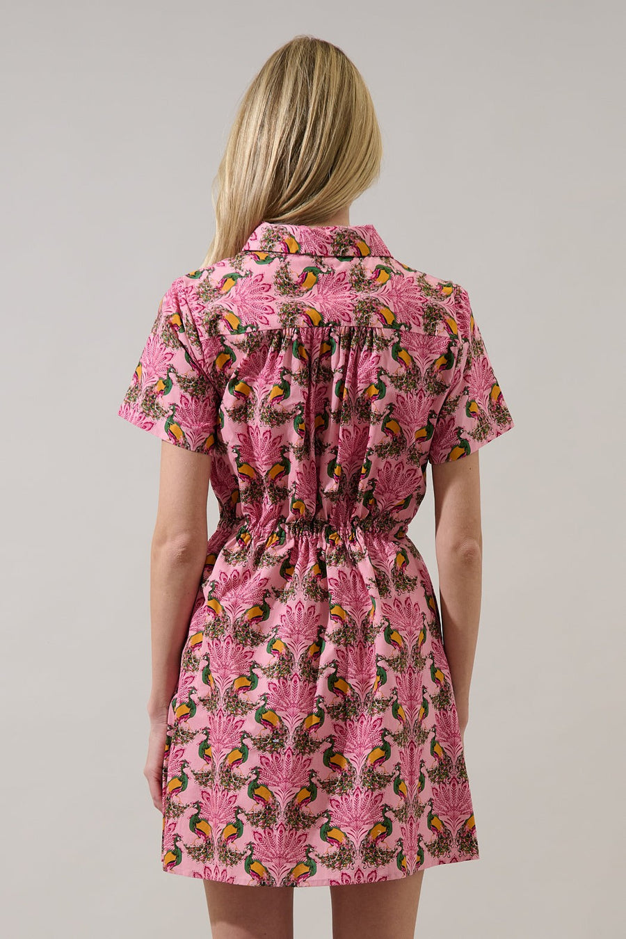 Peacock Bay Mini Dress