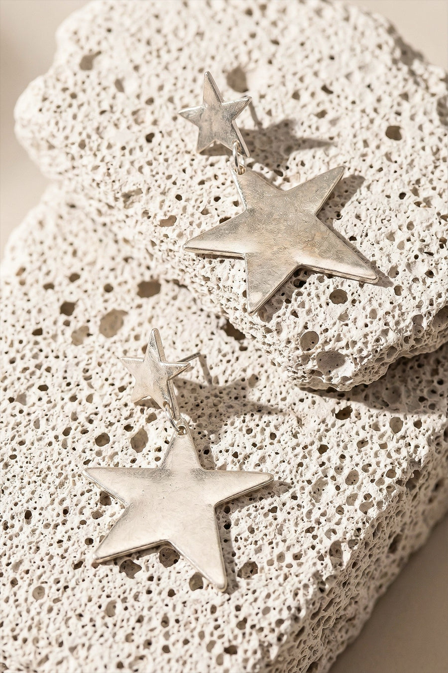 Double Star Earrings