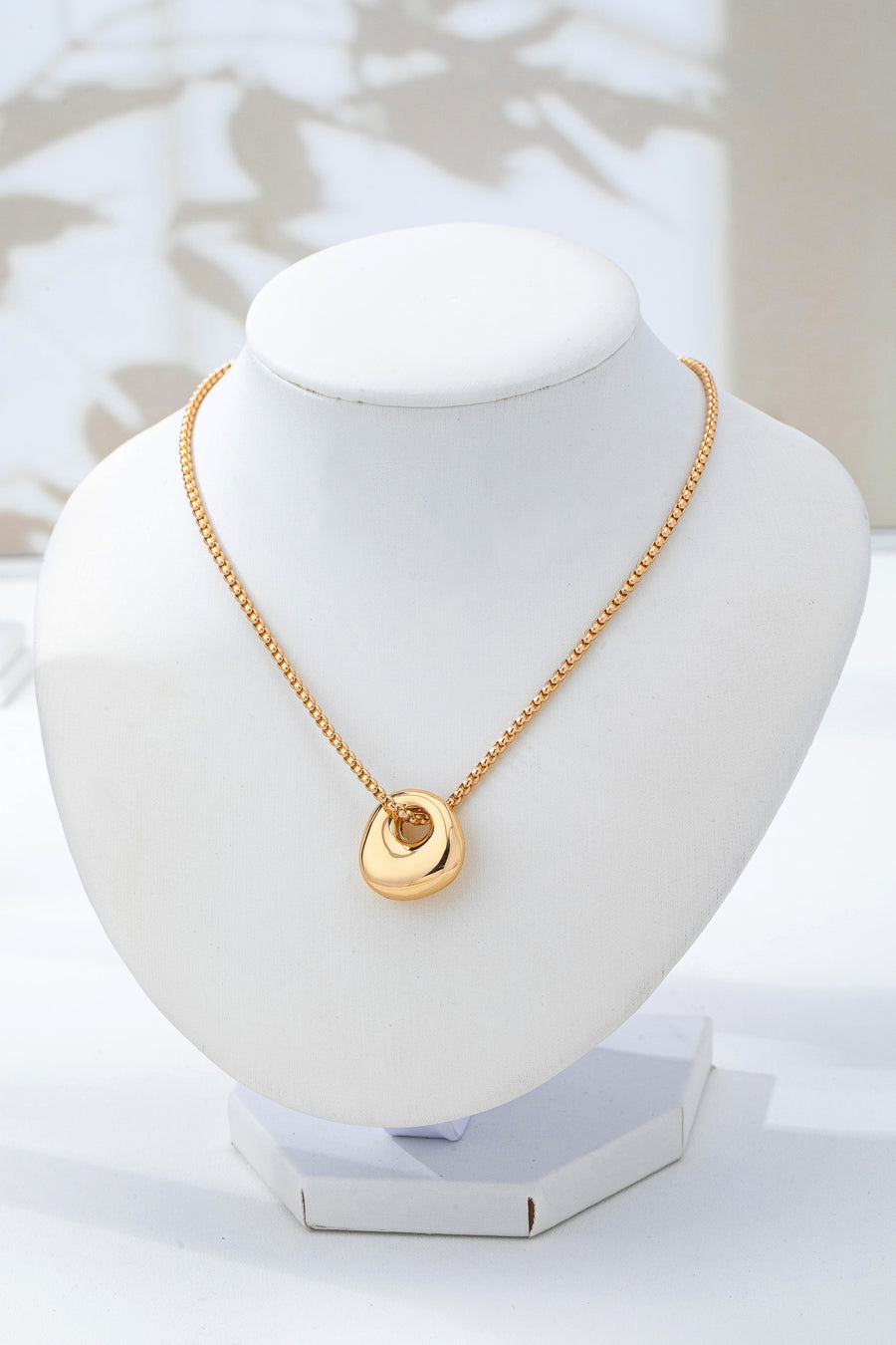 Sculptural Pebble Necklace